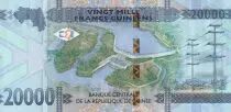 Guinée 20000 Francs - Femme africaine - Barrage - 2020 (2022) - P.NEW