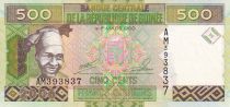 Guinée 500 Francs - Femme - Exploitation minière - 2006 - NEUF - P.39