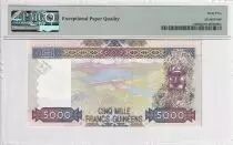 Guin&eacute;e 5000 Francs - 50 ans de la Monnaie Guin&eacute;enne - 2010