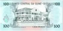Guinée Bissau 100 Pesos Domingos Ramos - Immeuble 1990