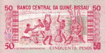 Guinée Bissau 50 Pesos - Pansau Na Isna - 1990 - P.10