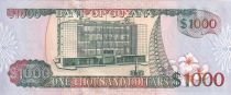 Guyana 1000 Dollars - Carte du Guyana - Immeuble - ND (2000) - P.35
