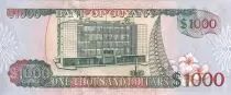 Guyana 1000 Dollars - Map of Guyana - Modern bldg - ND (2000) - P.35