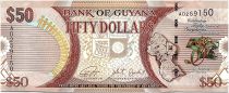 Guyana 50 Dollars  50 Years of Independance - 2016 -UNC - P.41