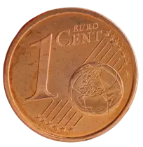 Guyane Fran&ccedil;aise 1 centime d\'euro faut&eacute;  double face