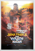 Guyane Française Affiche Collector Argent 2018 - Star Trek II : The Wrath of Khan