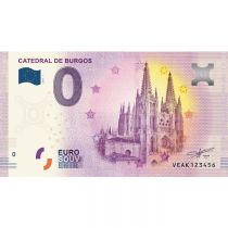 Guyane Française Billet 0 euro Souvenir -  Cathédrale de Burgos 2018