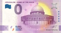 Guyane Française Billet 0 euro Souvenir -  Dôme du Rocher - Jérusalem - Israël 2022