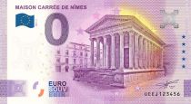 Guyane Française Billet 0 euro Souvenir -  La Maison Carré de Nîmes - 2021