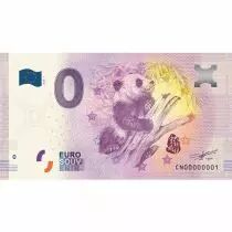 Guyane Fran&ccedil;aise Billet 0 euro Souvenir -  Le Panda 2018