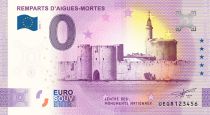 Guyane Française Billet 0 euro Souvenir -  Remparts d\'Aigues-Mortes - France 2020