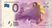 Guyane Française Billet 0 euro Souvenir -  Sous Marin le Flore  2016