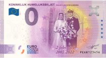 Guyane Française Billet 0 euro Souvenir - 20 ans du Mariage Royal - Pays-Bas 2022