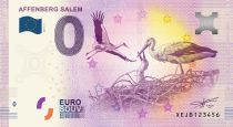 Guyane Française Billet 0 euro Souvenir - Affenberg Salem - Allemagne 2019