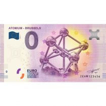 Guyane Française Billet 0 Euro Souvenir - Atomium de Bruxelles - Belgique 2018