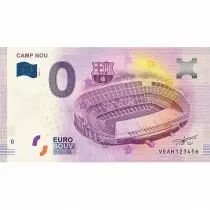 Guyane Fran&ccedil;aise Billet 0 Euro Souvenir - Camp Nou F.C. Barcelone - Espagne 2018