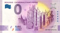 Guyane Française Billet 0 Euro Souvenir - Cathédrale de Beauvais - France 2020
