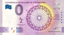 Guyane Française Billet 0 Euro Souvenir - Cathédrale de Strasbourg - France 2021