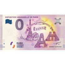 Guyane Française Billet 0 Euro Souvenir - Exposition Universelle de 1889 - France 2019