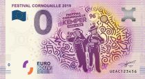 Guyane Française Billet 0 Euro Souvenir - Festival Cornouaille - France 2019