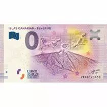 Guyane Fran&ccedil;aise Billet 0 Euro Souvenir - Iles Canaries - Tenerife - Espagne 2019