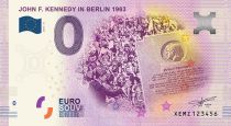 Guyane Française Billet 0 Euro Souvenir - J.F. Kennedy - BERLIN 1963 - Allemagne 2020