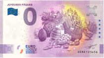 Guyane Française Billet 0 Euro Souvenir - Joyeuses Pâques - France 2022