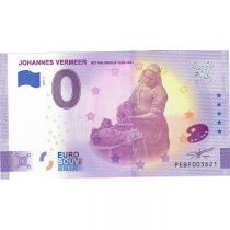 Guyane Française Billet 0 euro Souvenir - La Laitière - Vermeer - Pays-Bas 2021 (3/6)