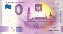 Guyane Française Billet 0 euro Souvenir - La Rochelle - L\'Hôtel de Ville - France 2022