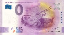 Guyane Française Billet 0 Euro Souvenir - Lascaux - Centre International de l\'Art Pariétal - France 2022