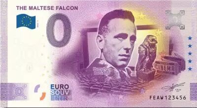Guyane Fran�aise Billet 0 Euro Souvenir - Le Faucon Maltais - Malte 2022