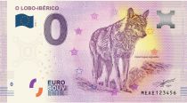 Guyane Française Billet 0 Euro Souvenir - Le Loup ibérique - Espagne 2018
