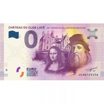 Guyane Française Billet 0 Euro Souvenir - Léonard de Vinci et la Joconde - Château du Clos Lucé - France 2019