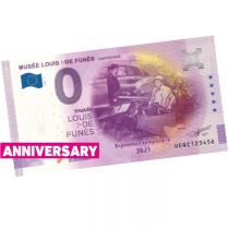 Guyane Française Billet 0 Euro Souvenir - Louis de Funès - Le Corniaud - version Anniversary- France 2021