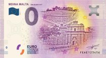 Guyane Française Billet 0 Euro Souvenir - Mdina - la ville silencieuse - Malte 2019