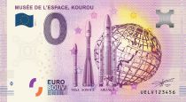 Guyane Française Billet 0 Euro Souvenir - Musée de l\'Espace - Kourou 2019