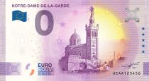 Guyane Française Billet 0 Euro Souvenir - Notre Dame de la Garde - Marseille - France 2022