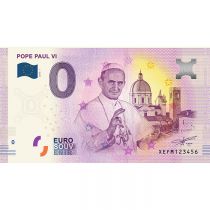 Guyane Française Billet 0 Euro Souvenir - Pape Paul VI - Vatican 2019