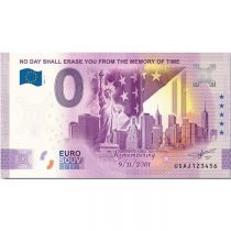 Guyane Française Billet 0 Euro Souvenir - Se Souvenir du 11 Septembre 2001 - USA 2021
