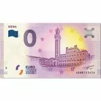 Guyane Fran&ccedil;aise Billet 0 Euro Souvenir - Sienne - Italie 2019