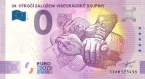 Guyane Française Billet 0 Euro Souvenir - Solidarité du Pacte de Vi?egrad - République Tchèque 2021