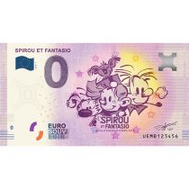 Guyane Française Billet 0 Euro Souvenir - Spirou et Fantasio - Belgique 2018