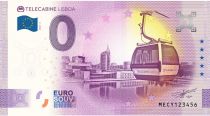 Guyane Française Billet 0 Euro Souvenir - Télécabine de Lisbonne - Portugal 2022