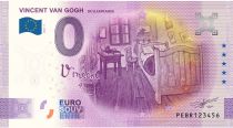 Guyane Française Billet 0 euro Souvenir - Vincent Van Gogh - La Chambre à Coucher - Pays-Bas 2022