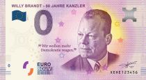 Guyane Française Billet 0 Euro Souvenir - Willy Brandt - Allemagne 2019