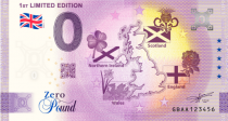 Guyane Française Billet 0 Pound Souvenir - 1e Edition Limitée Zero Pound 2021