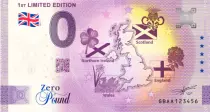 Guyane Fran&ccedil;aise Billet 0 Pound Souvenir - 1e Edition Limit&eacute;e Zero Pound 2021