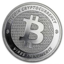 Guyane Française Bitcoin - 1 Once Argent