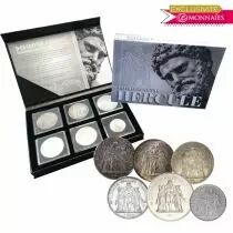 Guyane Fran&ccedil;aise Coffret Prestige HERCULE - comprenant 6 monnaies - Exclusif Emonnaies