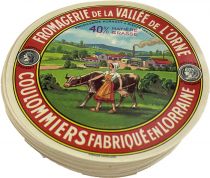 Guyane Française Coulommiers fabriqué en Lorraine - Etiquette Coulommiers - Tyrosémiophilie